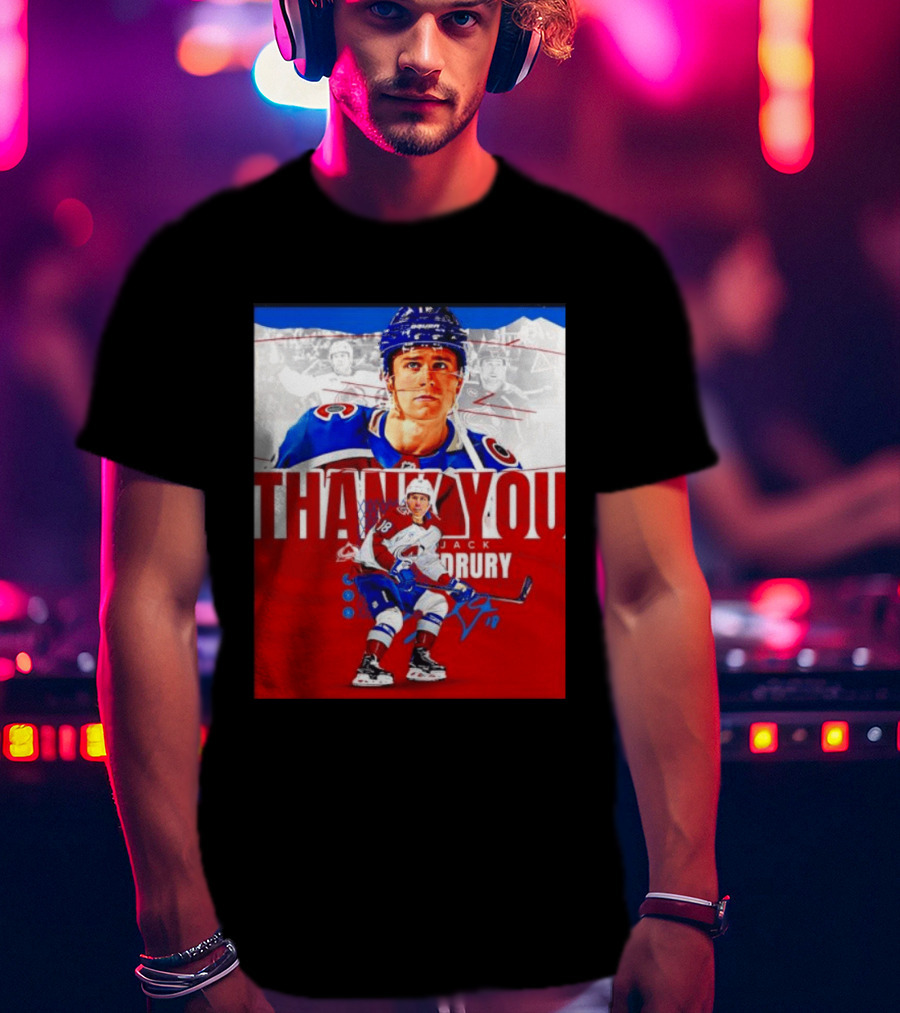 Jack Drury Thank You Colorado Avalanche T-Shirt