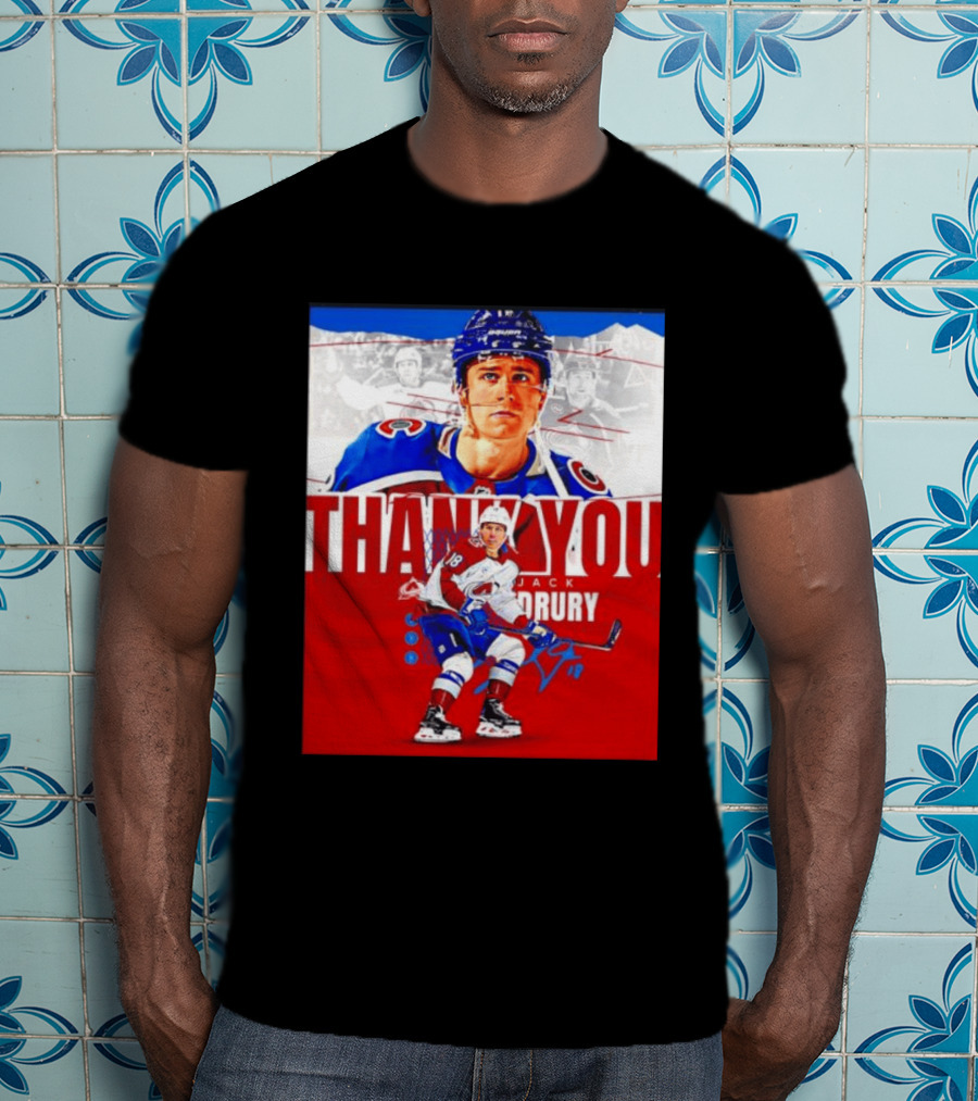 Jack Drury Thank You Colorado Avalanche T-Shirt