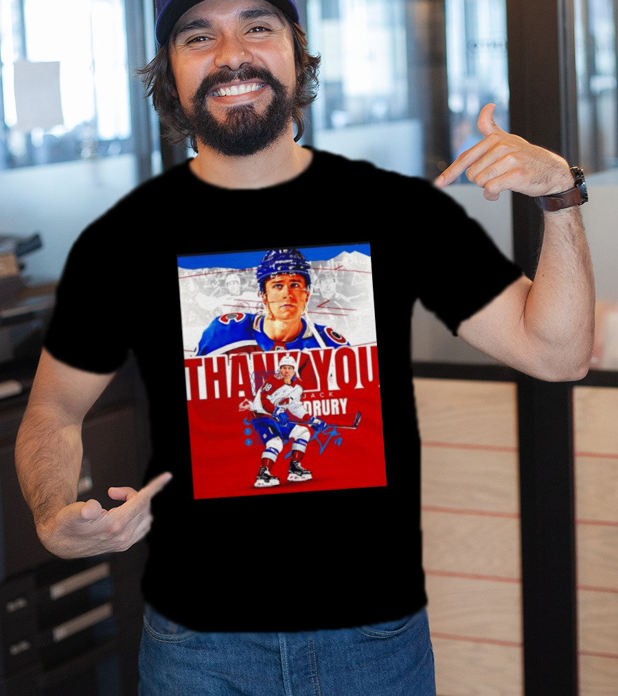 Jack Drury Thank You Colorado Avalanche T-Shirt