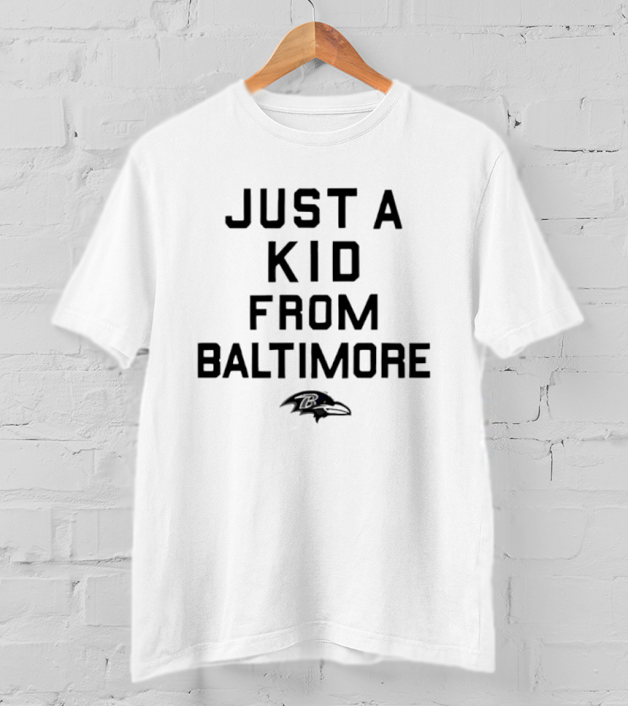 Just A Kid From Baltimore Ravens T-Shirt