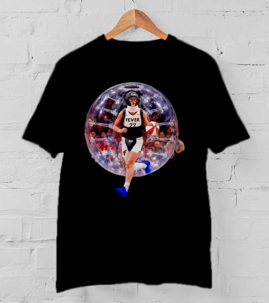 Caitlin Clark Indiana Fever Zorbing Body Ball Sports Fan Novelty T-Shirt
