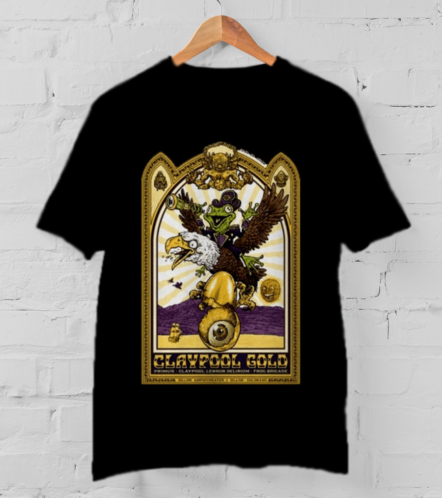 Primus Claypool Lennon Delirium Frog Brigade Dillon Amphitheater 6 28 2026 T-Shirt
