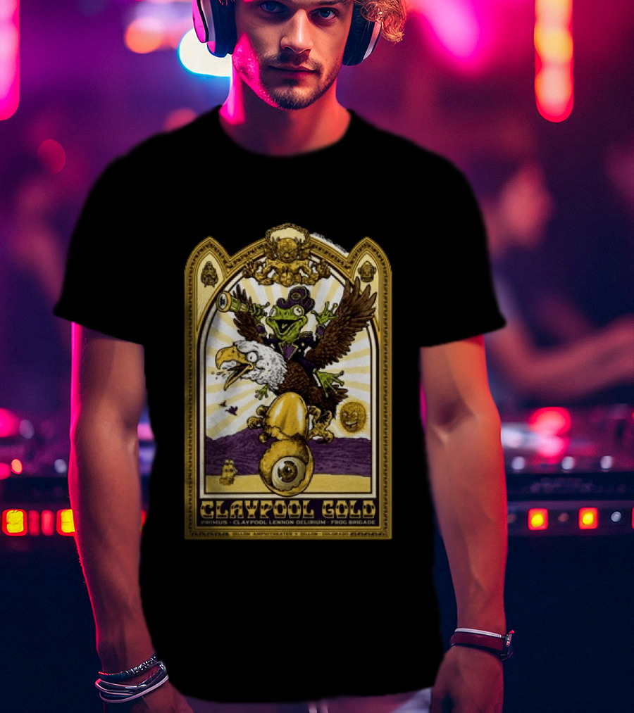 Primus Claypool Lennon Delirium Frog Brigade Dillon Amphitheater 6 28 2026 T-Shirt