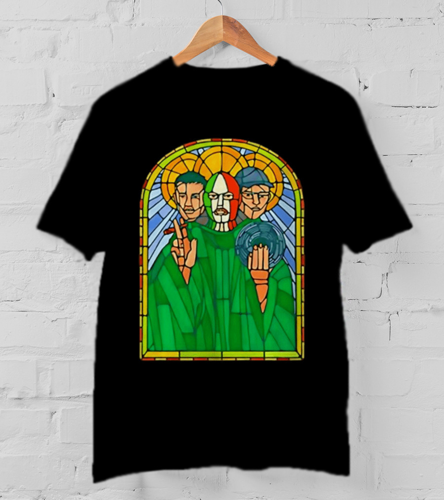 Conor McGregor Khabib Nurmagomedov Dustin Poirier MMA Ultimate Fighting Stained Glass T-Shirt