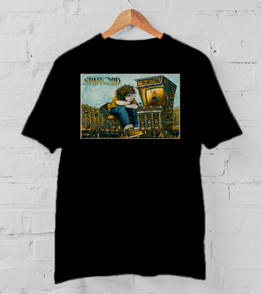 Spafford Live In Charlottesville VA June 27 2026 Concert T-Shirt