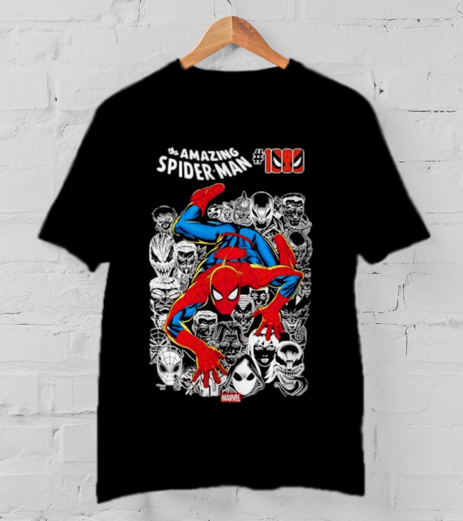 Amazing Spider Man 1000 Villains Marvel Collection T-Shirt