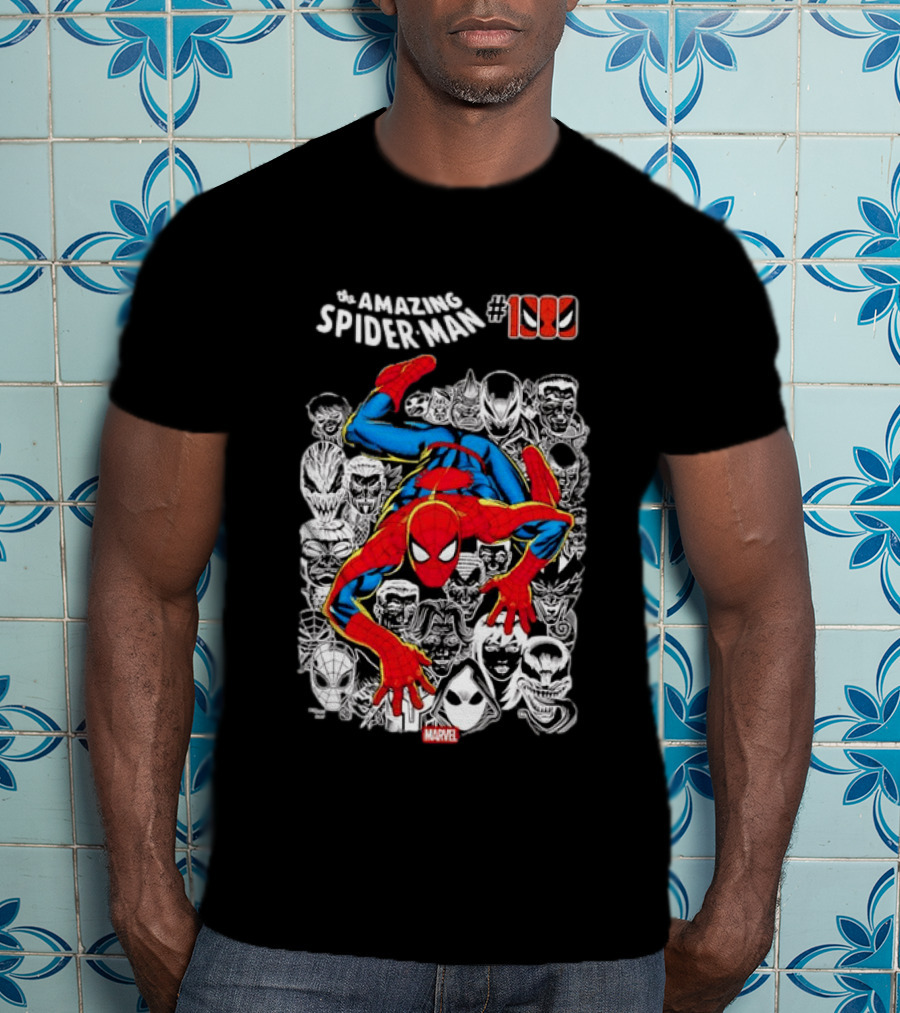 Amazing Spider Man 1000 Villains Marvel Collection T-Shirt