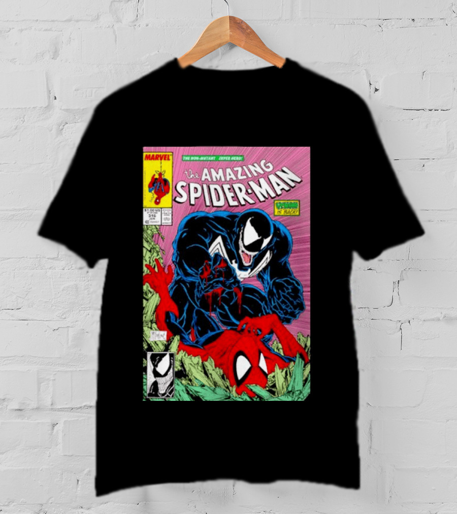 The Amazing Spider Man 316 Venom Is Back Marvel Comic Book Cover T-Shirt