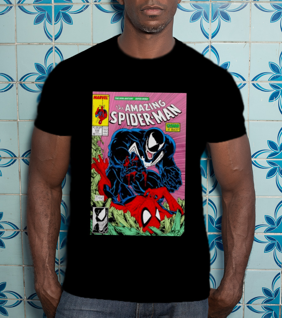 The Amazing Spider Man 316 Venom Is Back Marvel Comic Book Cover T-Shirt