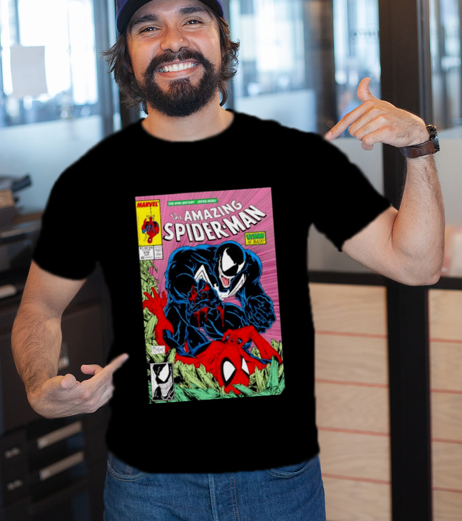 The Amazing Spider Man 316 Venom Is Back Marvel Comic Book Cover T-Shirt