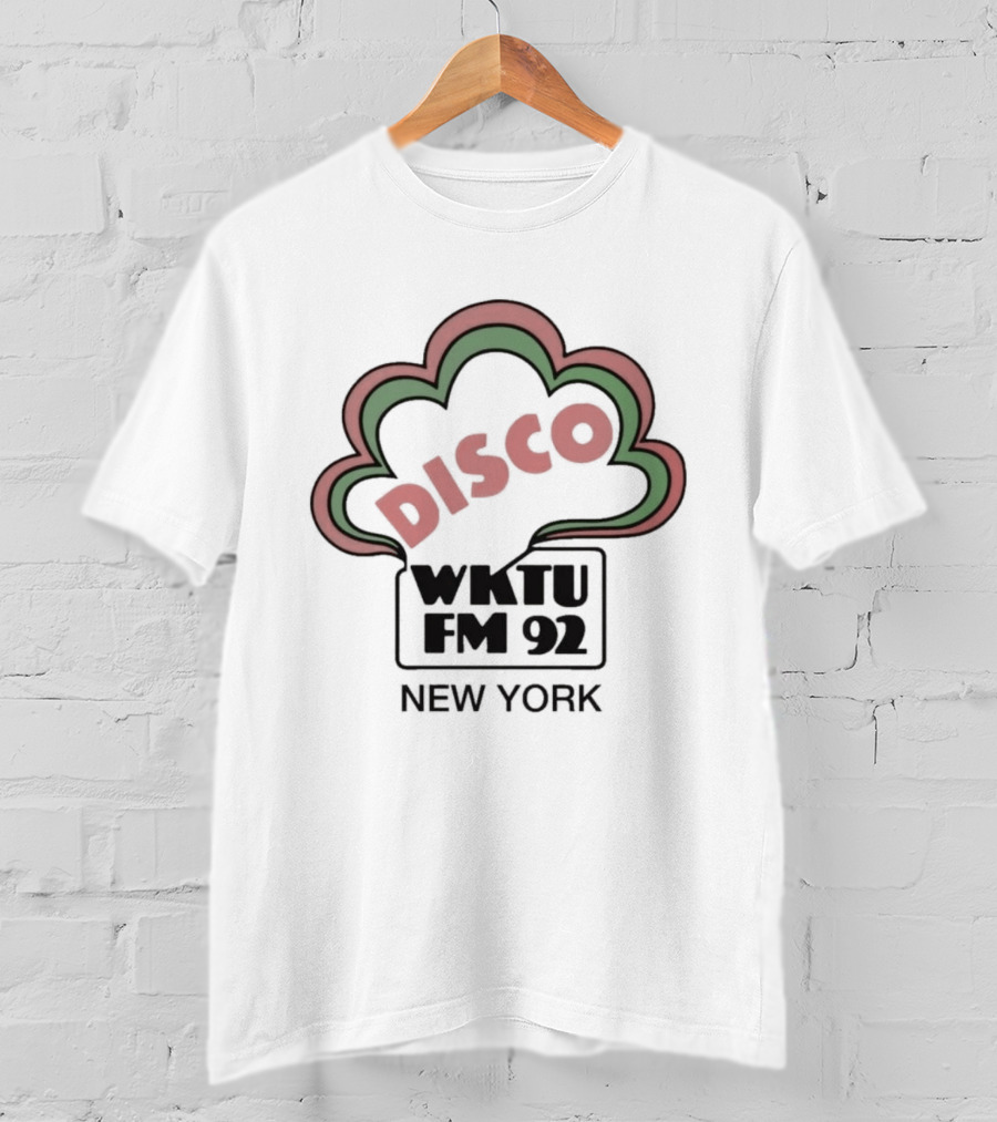 Disco WKTU FM 92 New York Radio Station T-Shirt