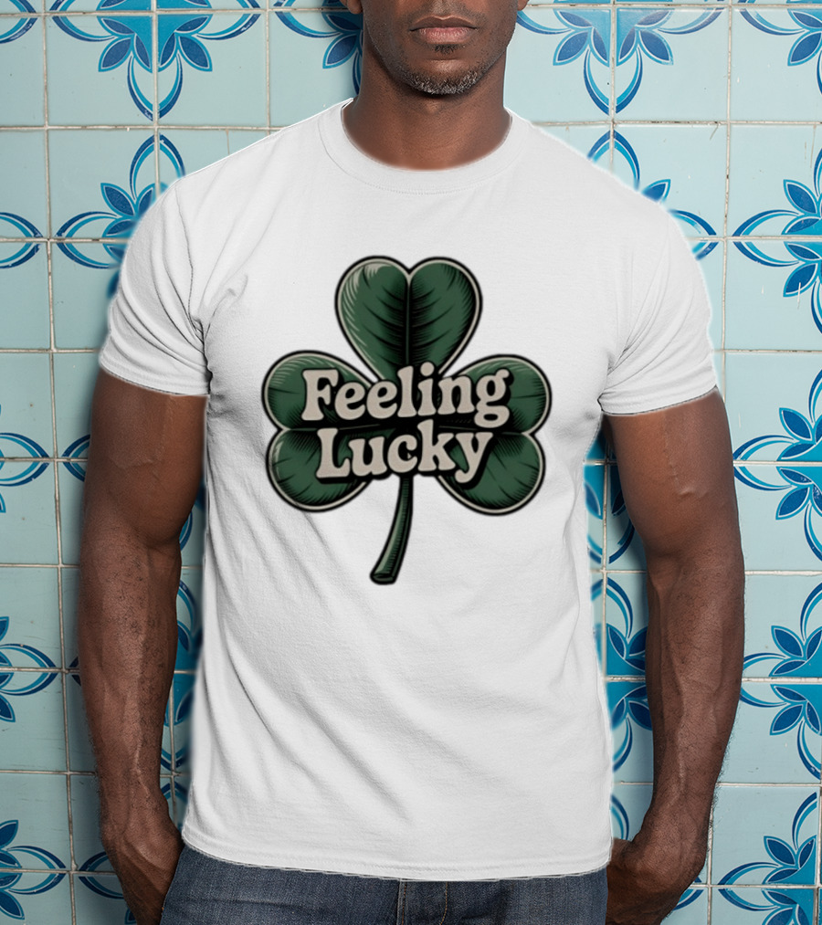 Feeling Lucky Shamrock St. Patrick's Day Clover T-Shirt