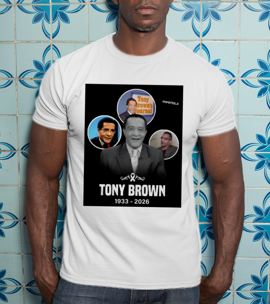 Tony Brown's Journal 1933 2026 ANIMEFEELS T-Shirt