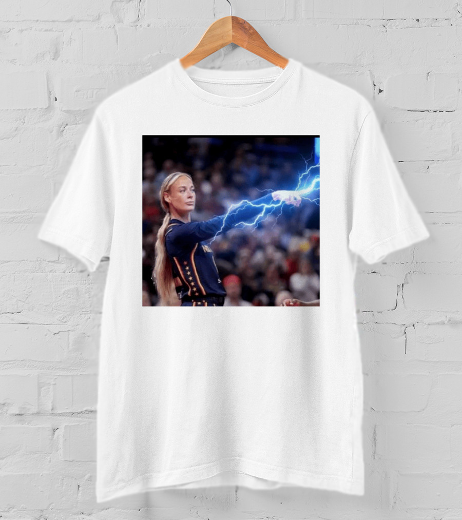 Sophie Cunningham Lightning Power Basketball Stars T-Shirt