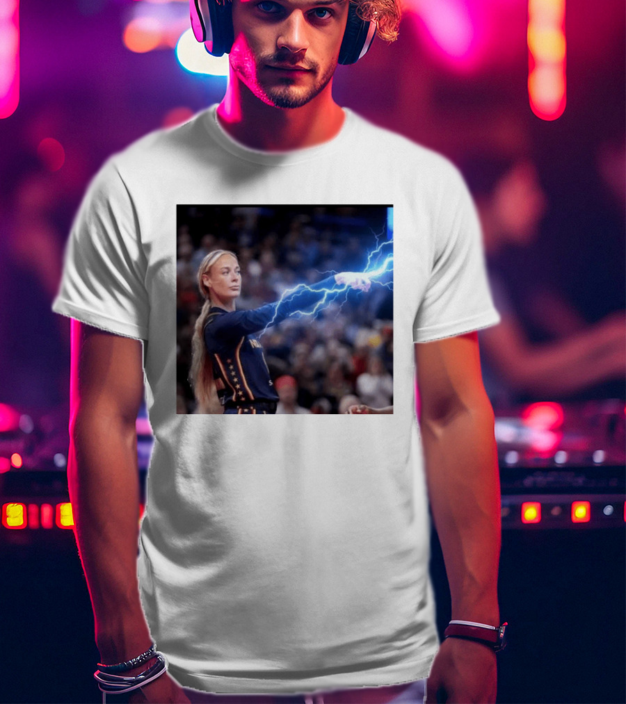 Sophie Cunningham Lightning Power Basketball Stars T-Shirt