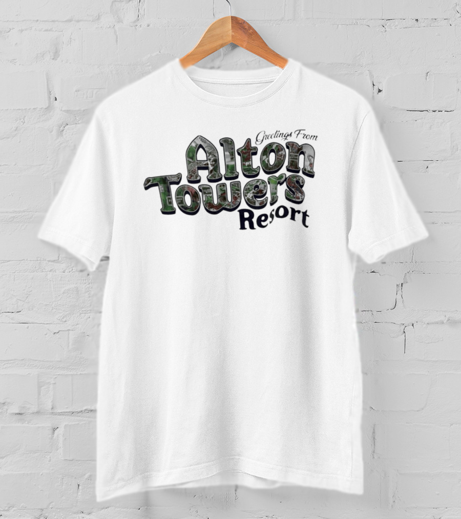 Greetings From Alton Towers Resort Adventure T-Shirt