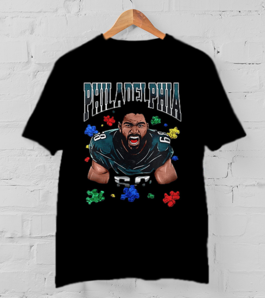 Philadelphia Football Passion Speaks Loud With Determination T-Shirt