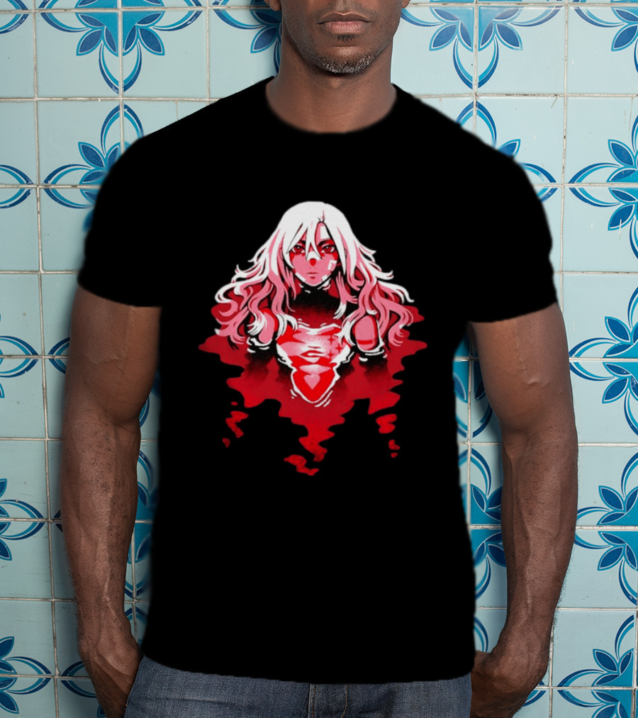 Power Makima Chainsaw Man Red Blood Anime T-Shirt