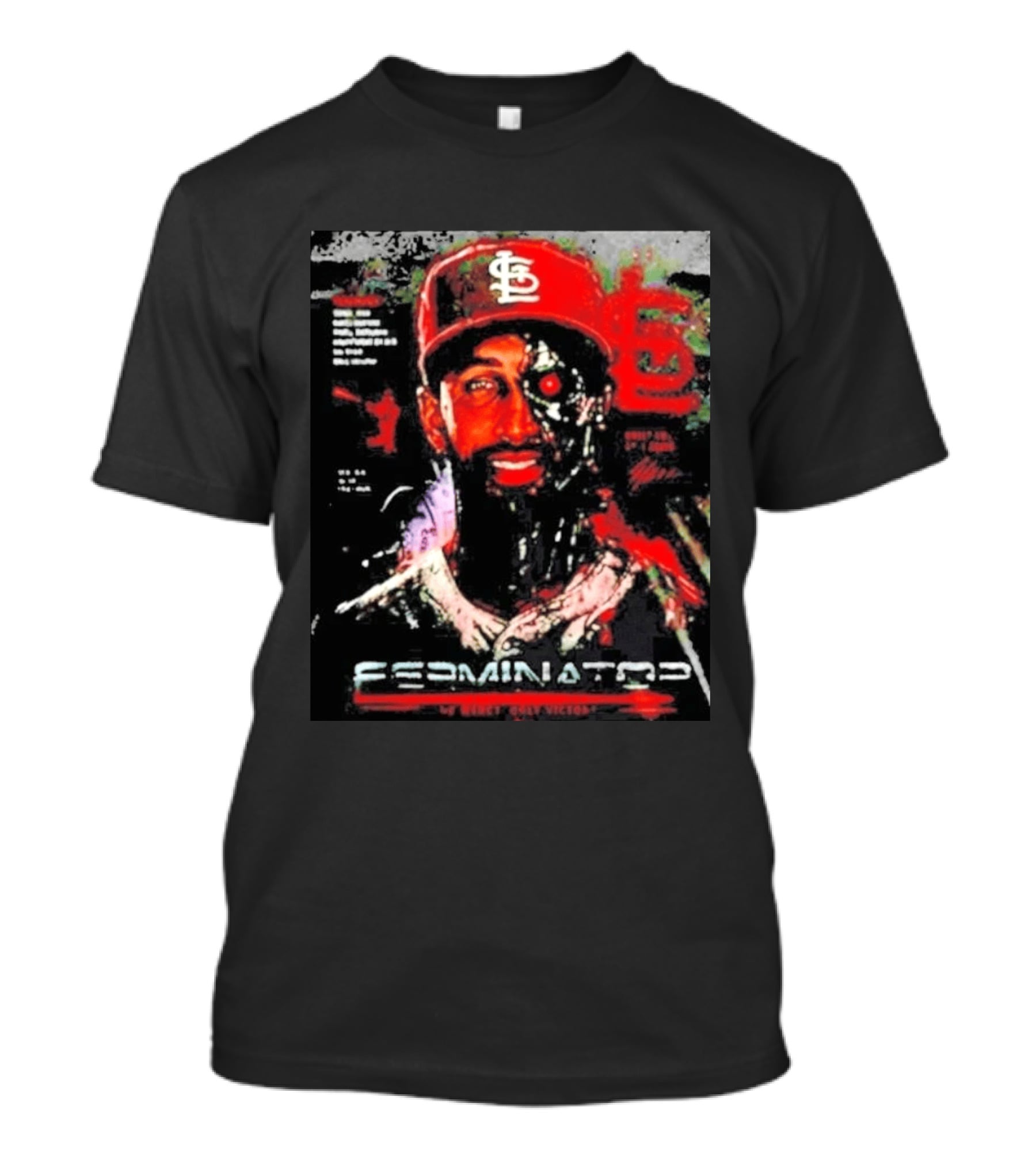 2026 St. Louis Cardinals Jose Fermin Ferminator Cyborg T-Shirt