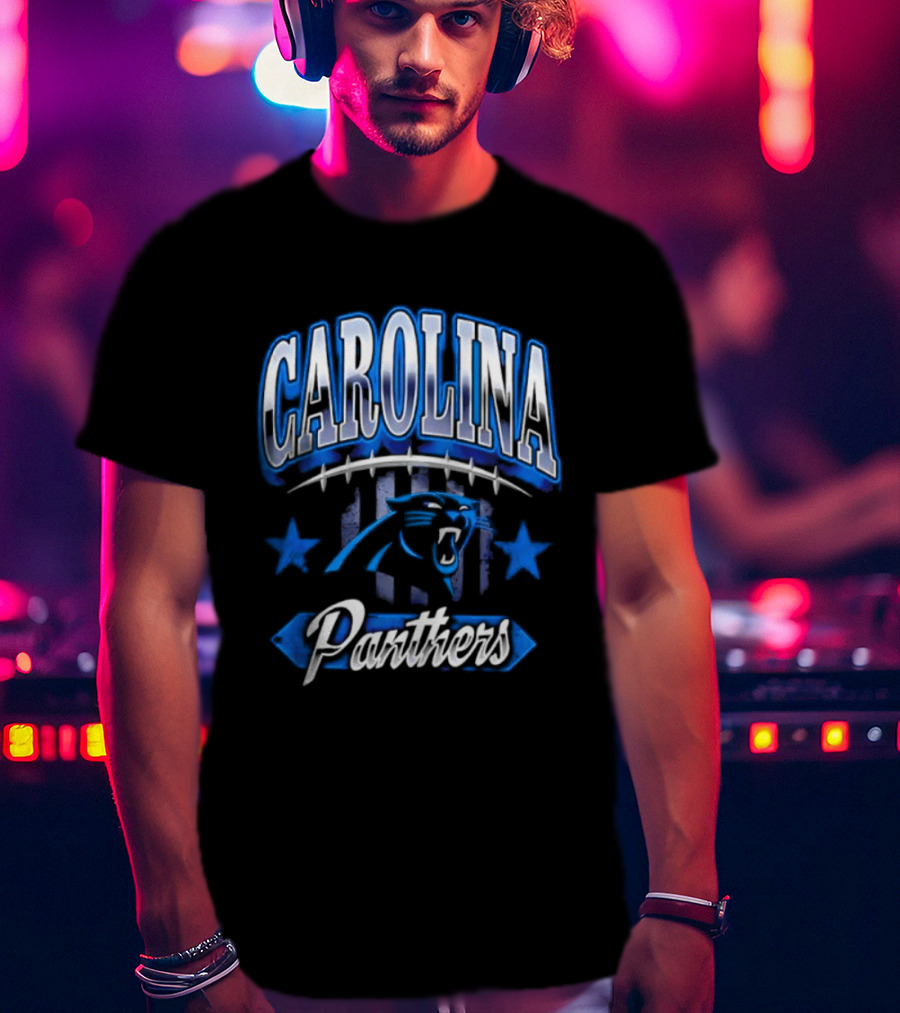Carolina Panthers American 2026 Stars And Panthers T-Shirt