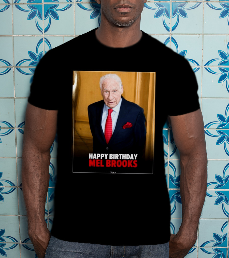 Mel Brooks Happy 100th Birthday Celebration T-Shirt