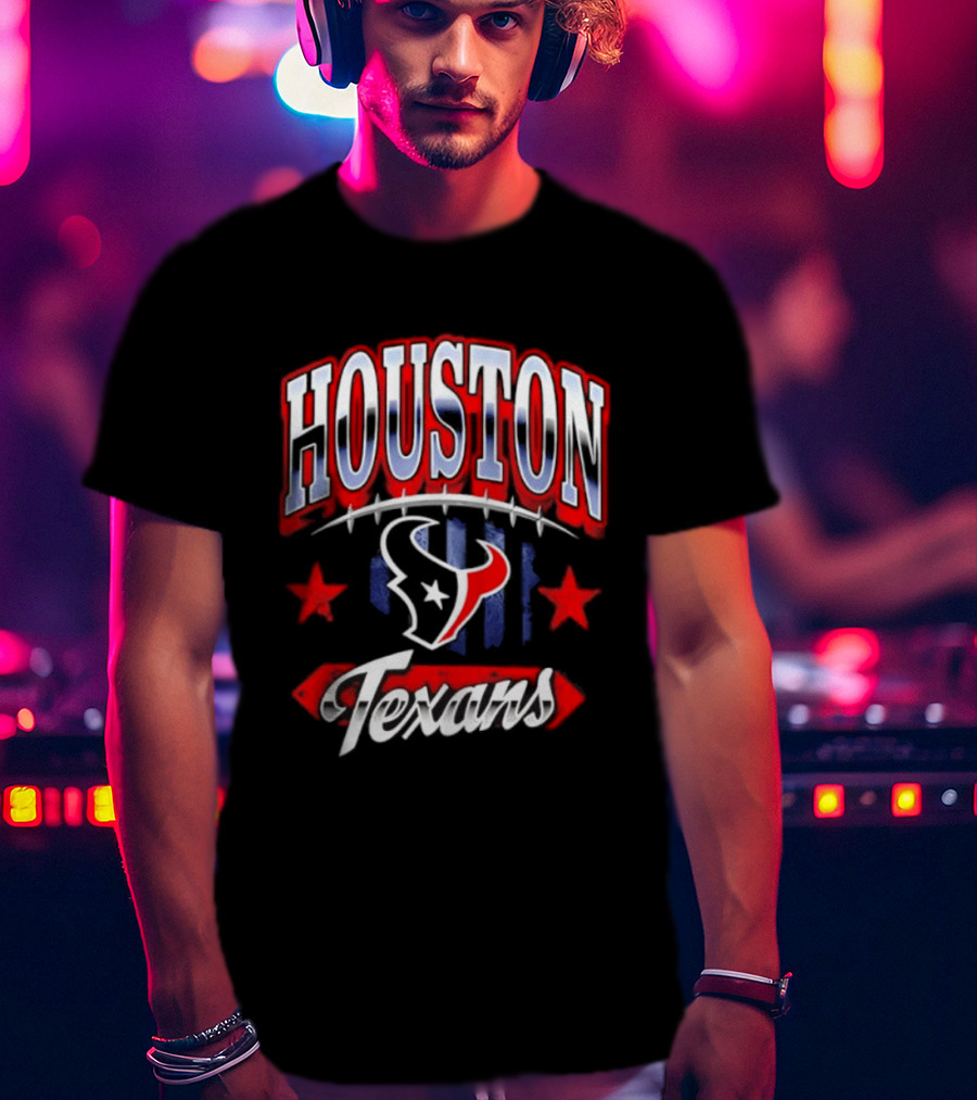 Houston Texans Stars And Stripes 2026 T-Shirt