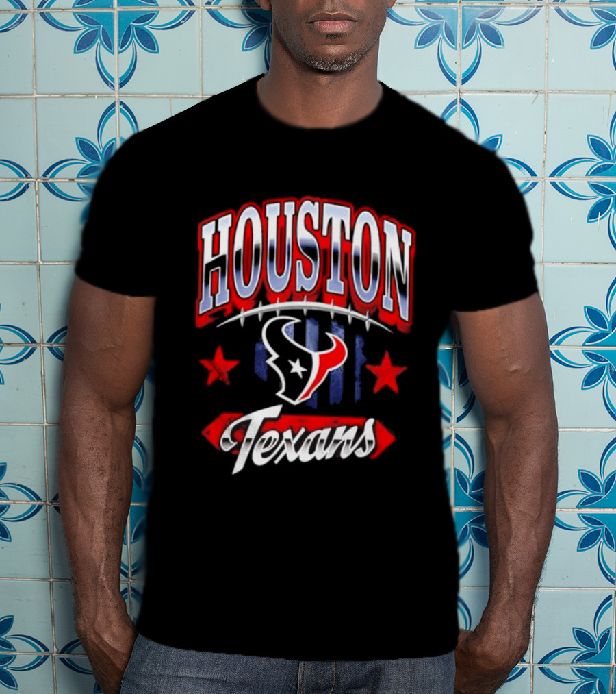 Houston Texans Stars And Stripes 2026 T-Shirt