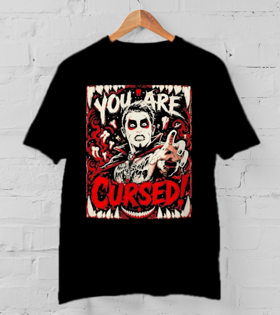 Danhausen You Are Cursed Pro Wrestling T-Shirt