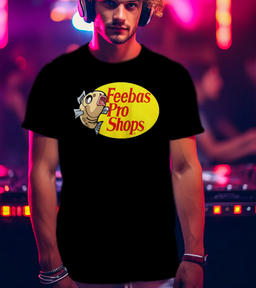 Feebas Pro Shops Fun Fish Illustration For Fans T-Shirt