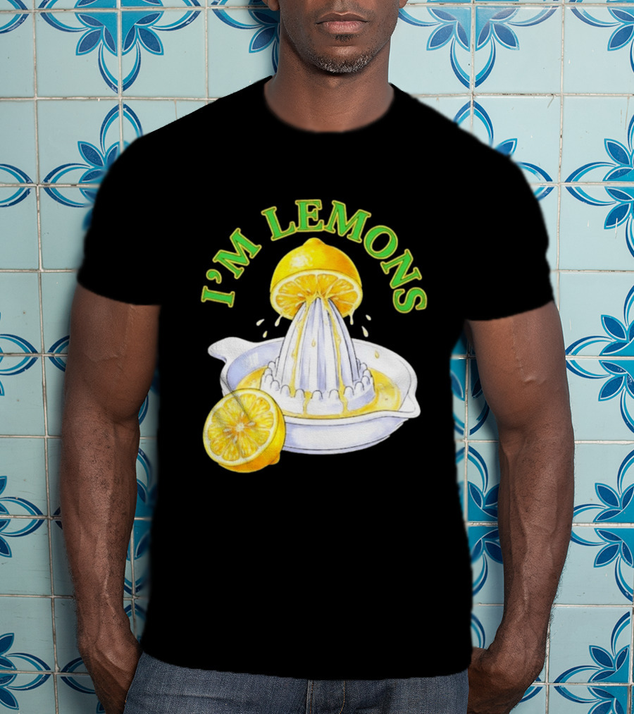 I'm Lemons Citrus Squeezer Fruit T-Shirt