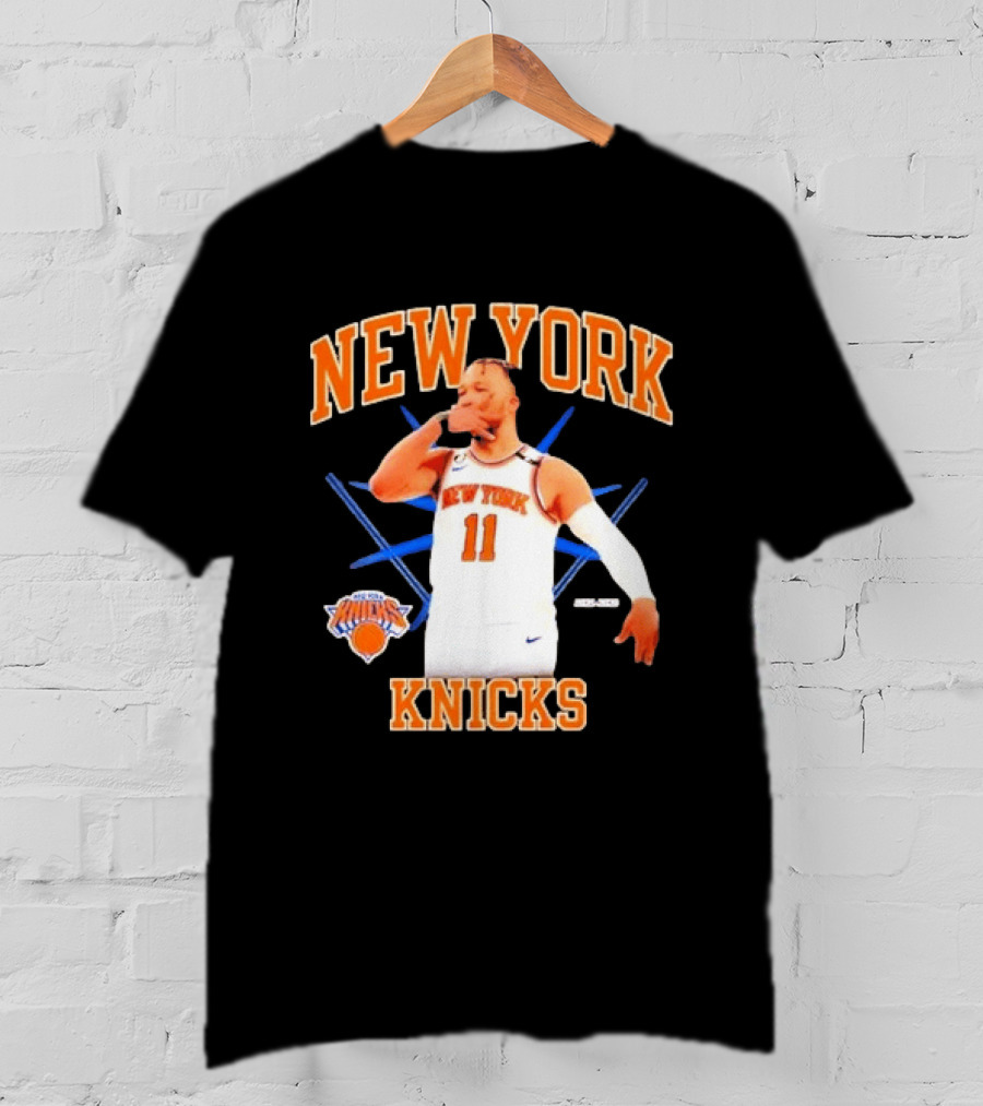 New York Knicks Jalen Brunson 11 NBA Basketball 3 Point 2026 T-Shirt