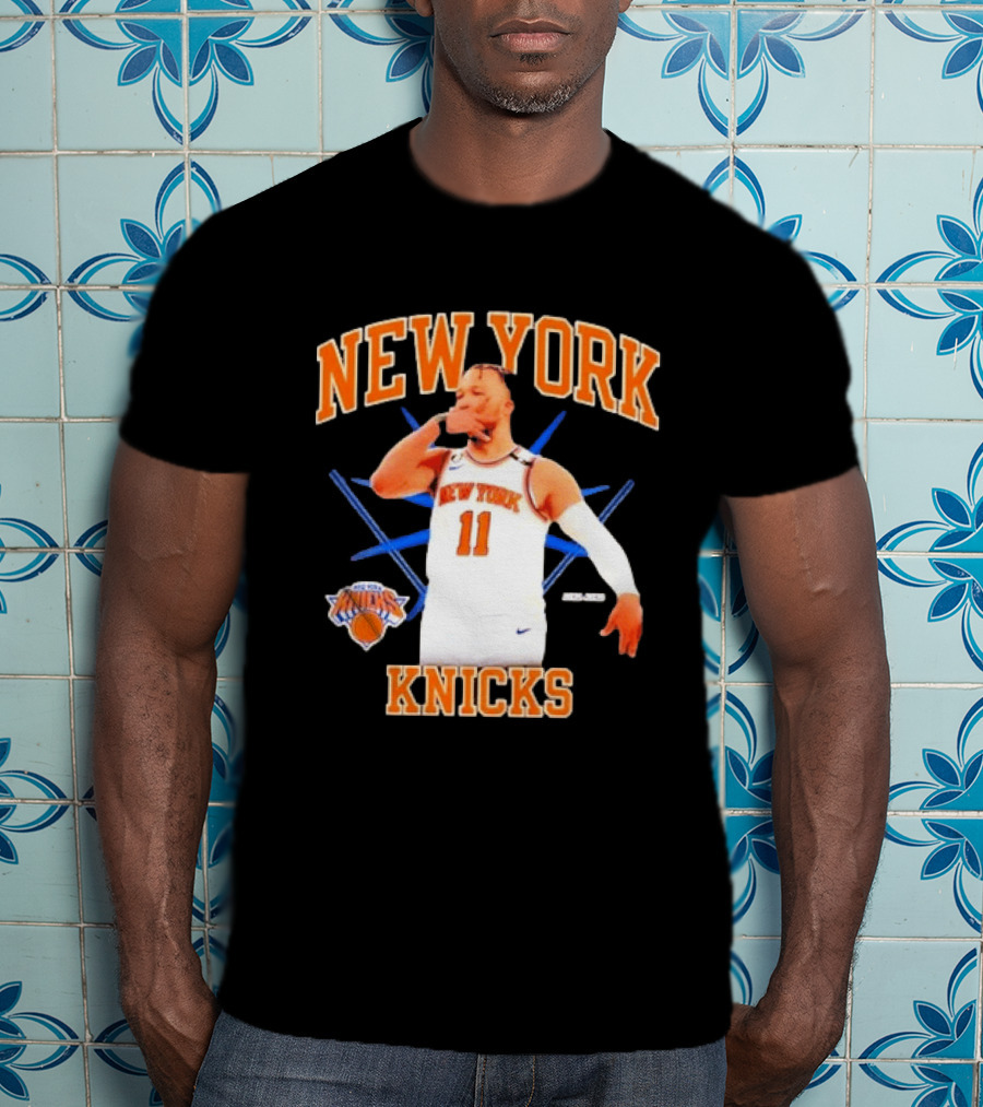 New York Knicks Jalen Brunson 11 NBA Basketball 3 Point 2026 T-Shirt
