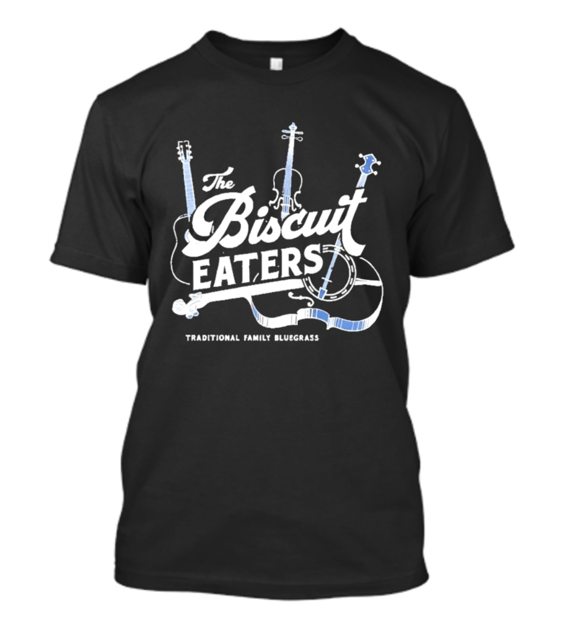 The Biscuit Eaters Traditional Family Bluegrass Musical Instruments T-Shirt