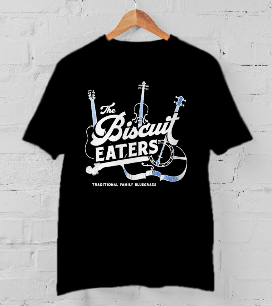The Biscuit Eaters Traditional Family Bluegrass Musical Instruments T-Shirt