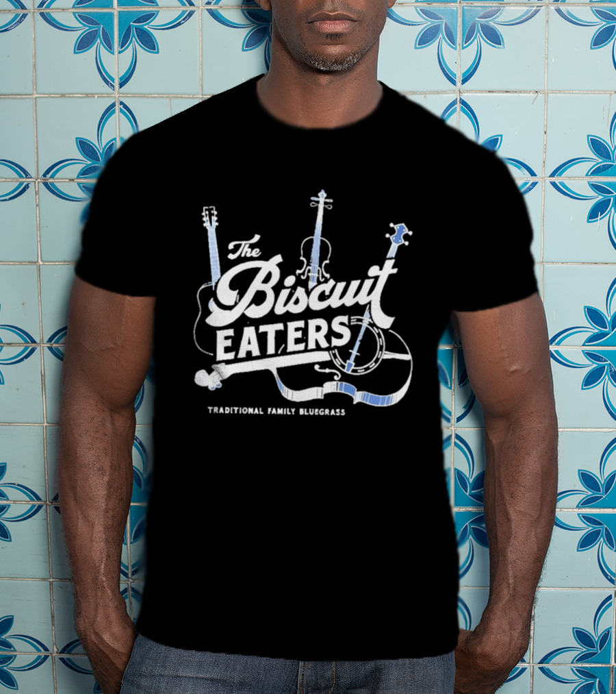 The Biscuit Eaters Traditional Family Bluegrass Musical Instruments T-Shirt