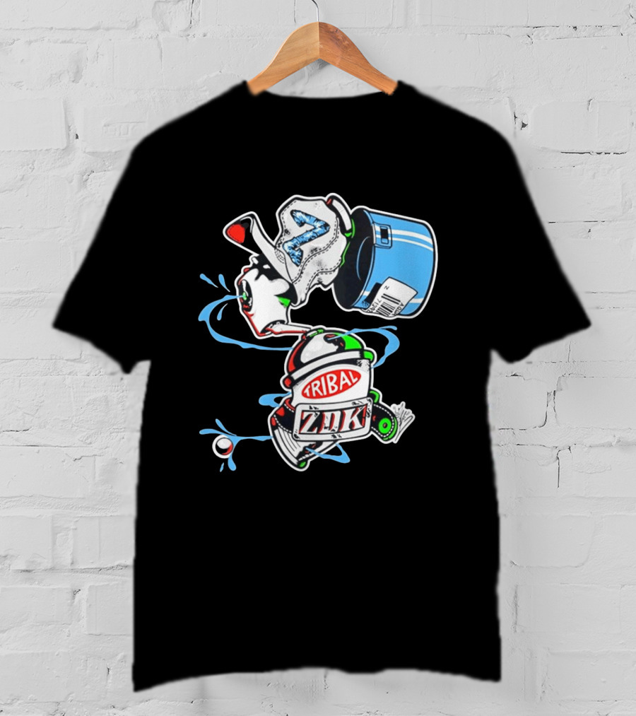Tribal ZDK Paint Can Street T-Shirt