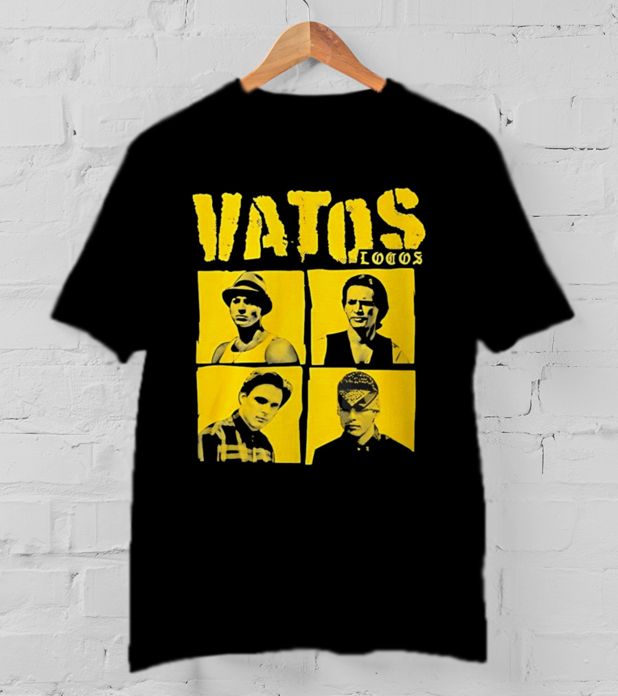 Vatos Locos Characters Yellow T-Shirt