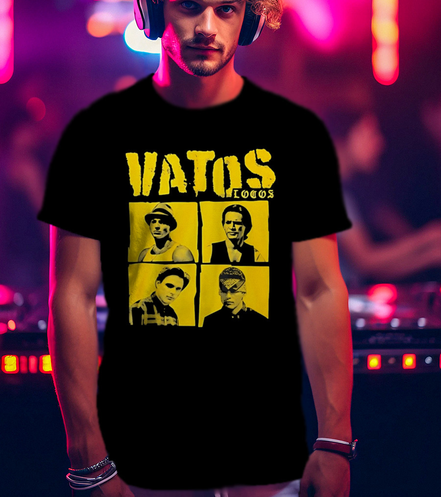 Vatos Locos Characters Yellow T-Shirt