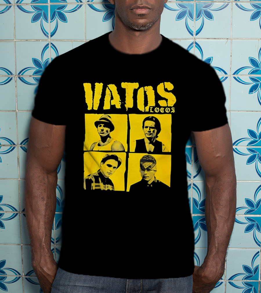 Vatos Locos Characters Yellow T-Shirt