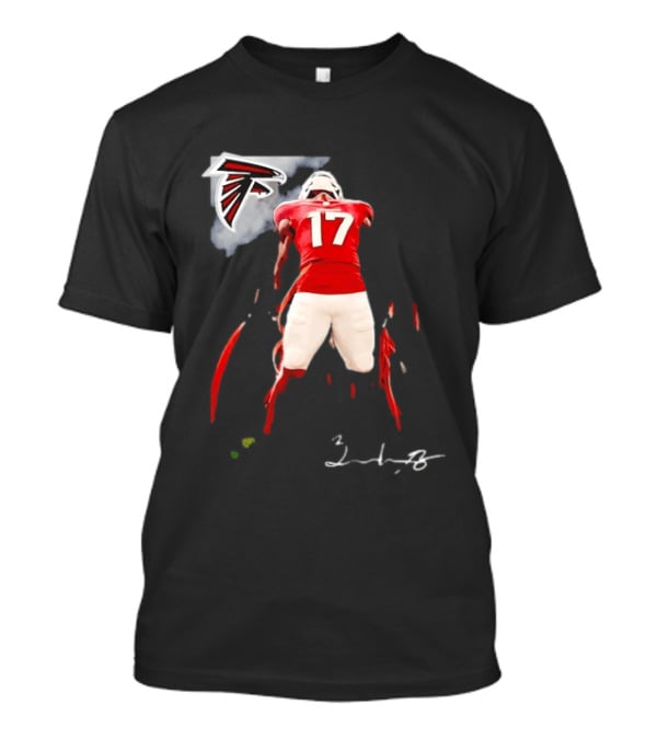 Atlanta Falcons Rookie Zachariah Branch Number 17 T-Shirt