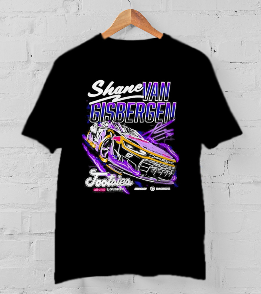 Shane Van Gisbergen #97 2026 Tootsies Orchid Sweeps Racing Car T-Shirt