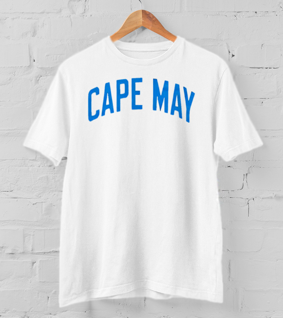 Cape May Beach Vacation Crewneck Cozy T-Shirt