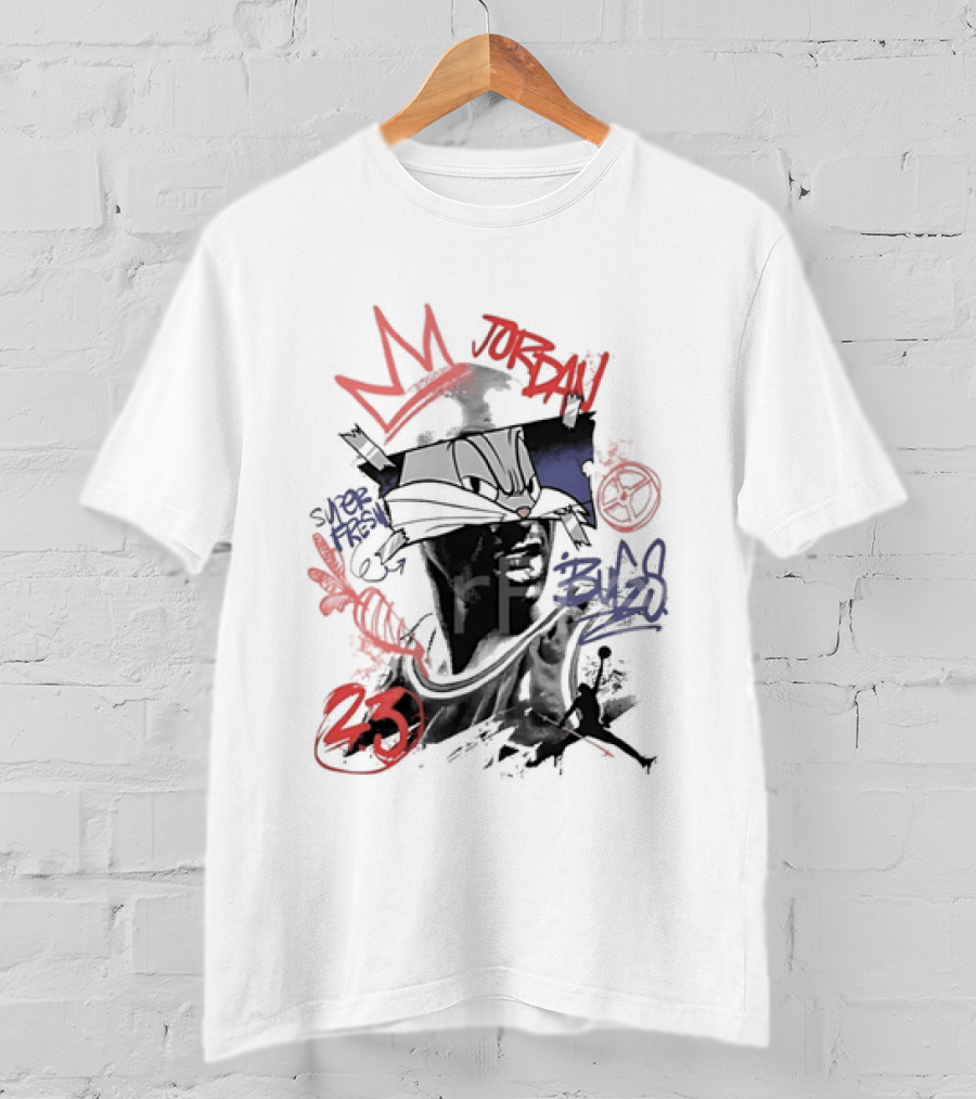 Crown Super Fresh Jordan Bugs 23 T-Shirt