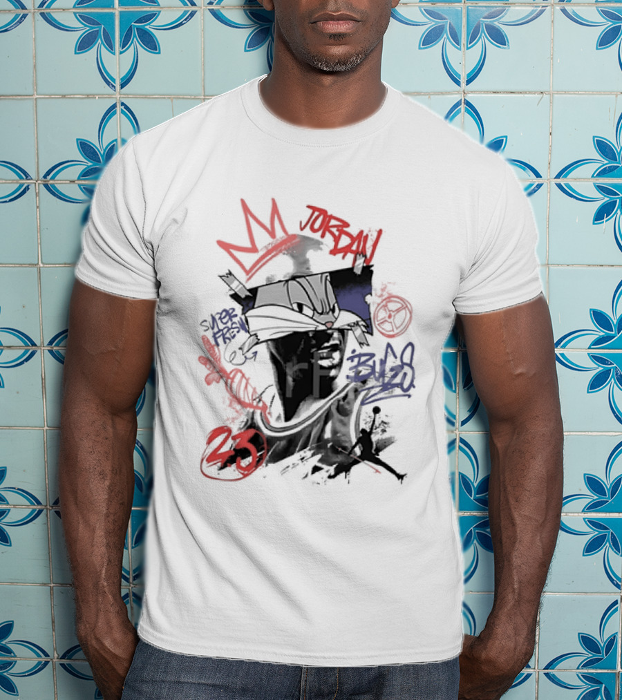 Crown Super Fresh Jordan Bugs 23 T-Shirt