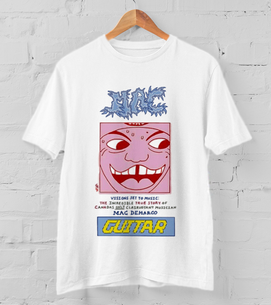 MAC Visions Set To Music Guitar Mac Demarco True Story T-Shirt