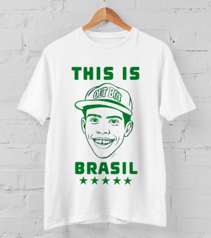Ronaldo Nazario This Is Brasil Out Box Five Star T-Shirt
