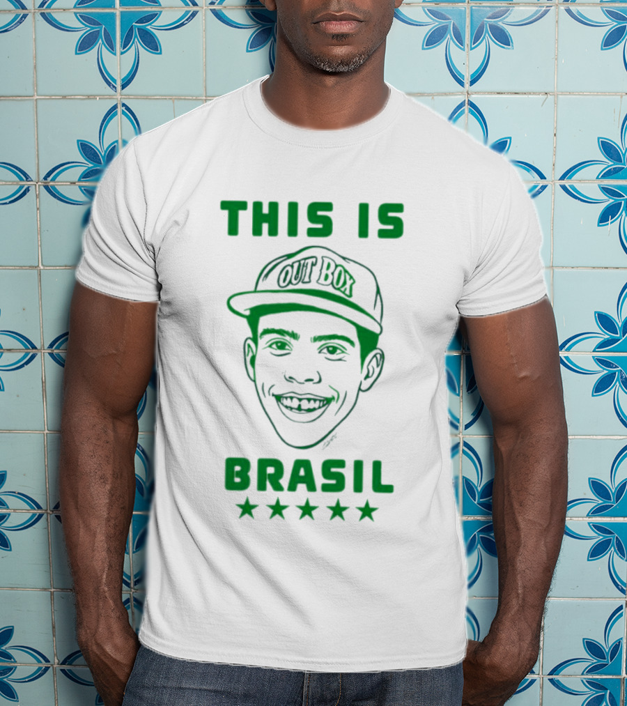 Ronaldo Nazario This Is Brasil Out Box Five Star T-Shirt
