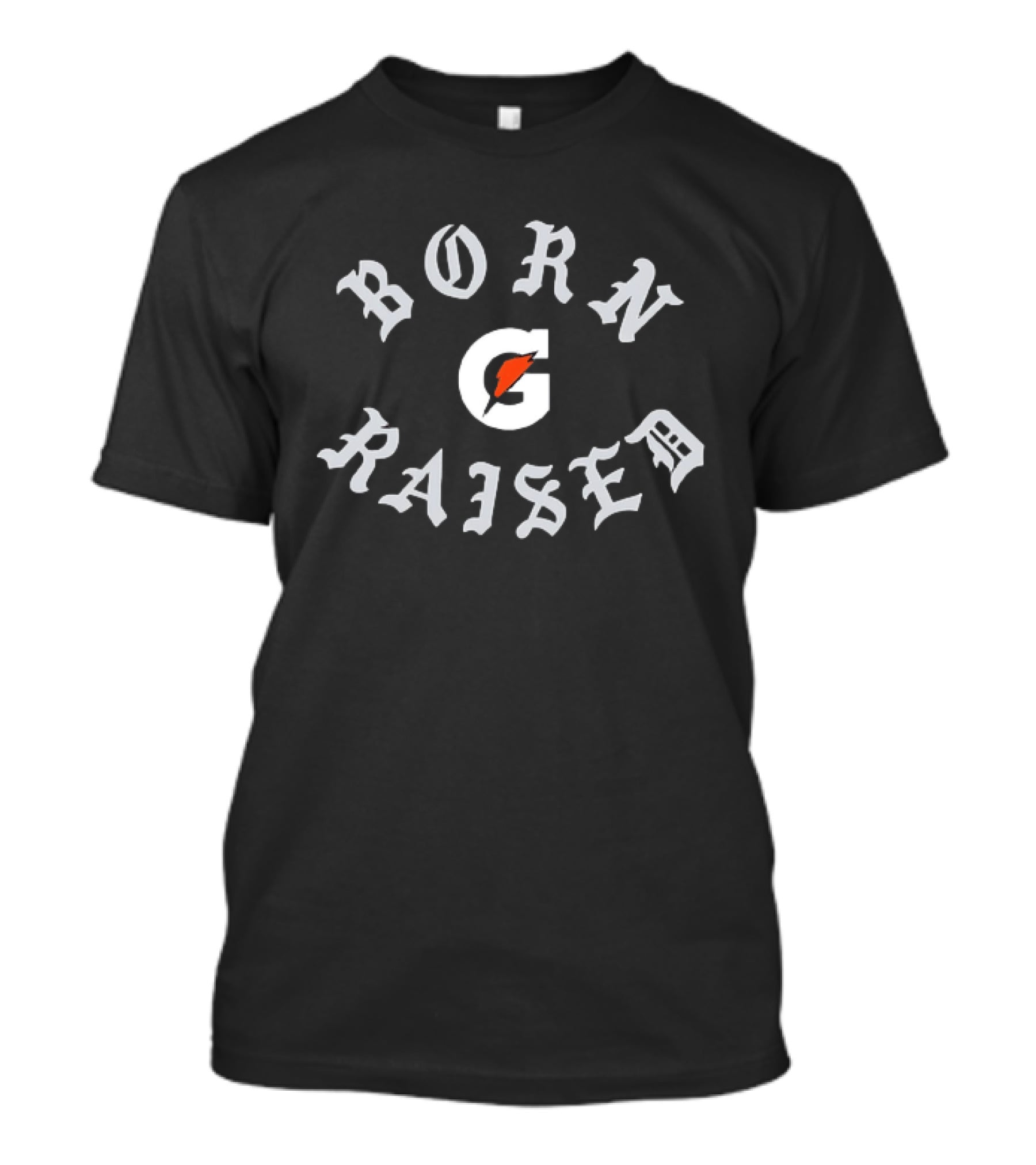 Born Raised Gatorade Classic Font T-Shirt