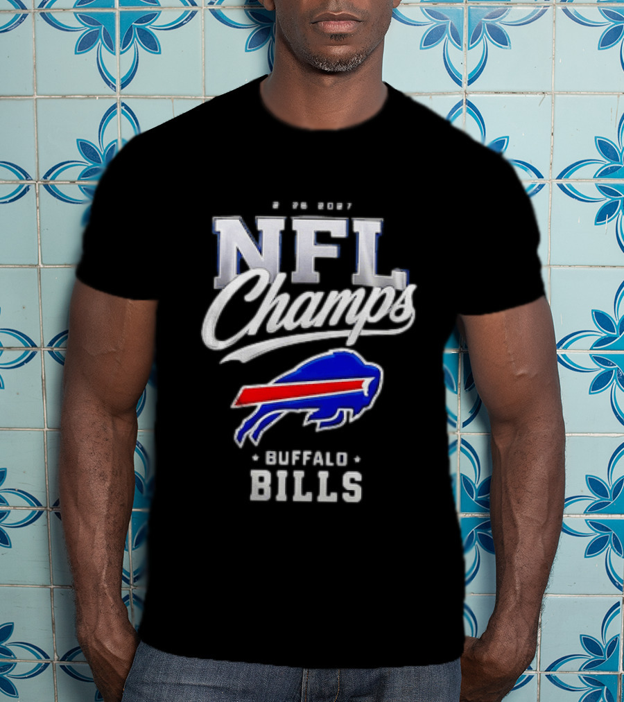 Buffalo Bills NFL Champs 2026 2027 T-Shirt