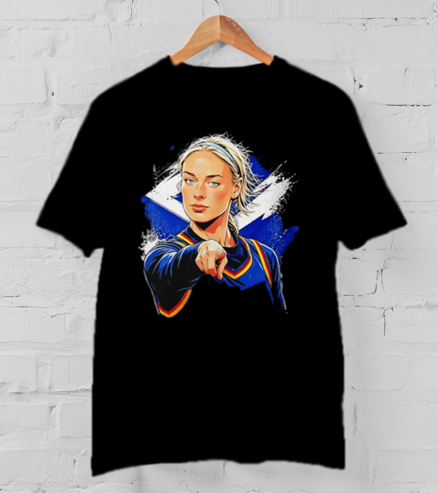 Indiana Fever Sophie Cunningham Pointing Meme T-Shirt